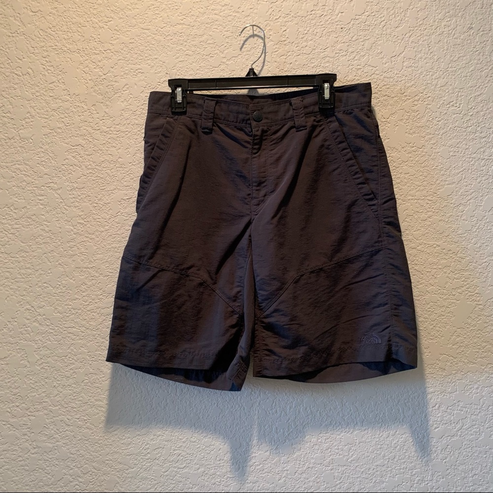 The North Face dark grey outdoor shorts, size 32